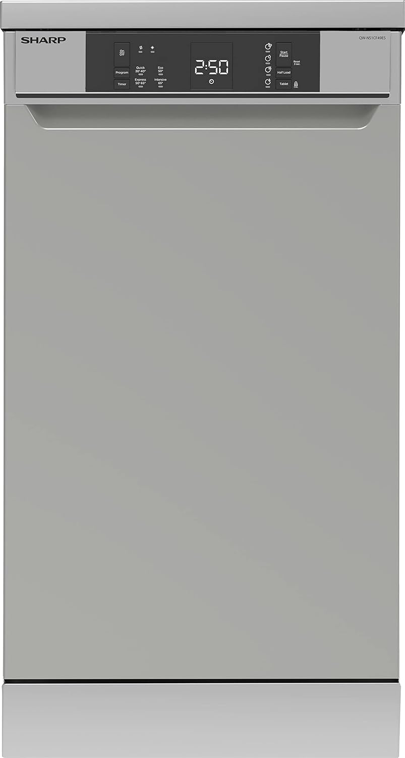 sharp integrated slimline dishwasher