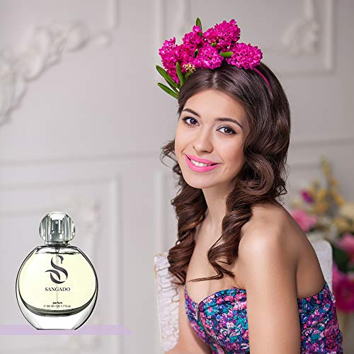 Sangado Hyacint parfum voor dames, 8-10 uur lang, luxueus geurend, bloemige, delicate Franse etensten, extra… - Image 6