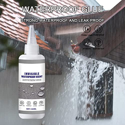 Super waterdicht anti-lekmiddel,dak buitenmuur zelfklevend afdichtmiddel,transparante waterdichte lijm Super sterke lijm voor badkamer tegel waterdicht (30ml) - Afbeelding 3