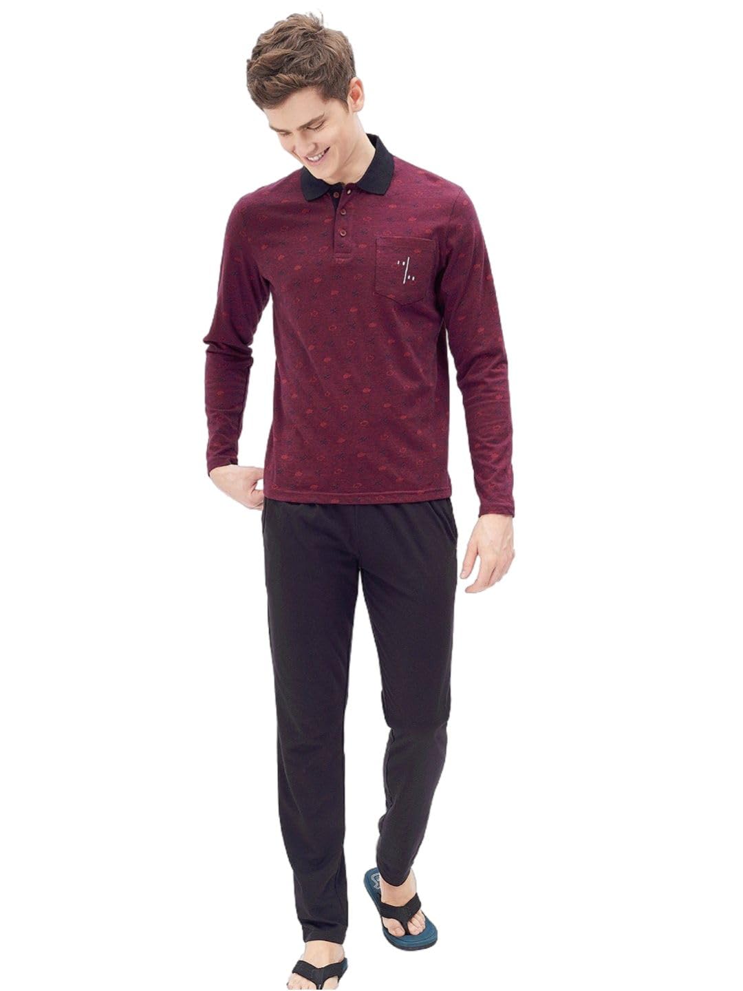 sweet dreams Men Printed Pyjama Set-picture-23