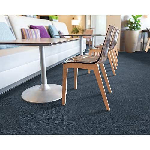 Image of Mohawk Advance 24 inch x 24 inch Berber (Loop pile), 0.09 inch Pile Height, Carpet Tile, PET Fiber, Live News Color, (24 Tiles), (96 sqft /carton)
