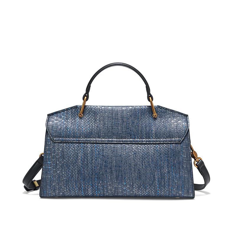 Denim Handbags for Women Medium Shoulder Bag Ladies Crossbody Purse with Chain Strap4