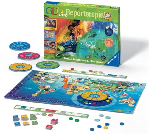 Preisvergleich Produktbild Ravensburger - GEO: GEOlino Reporterspiel