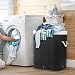 Virklyee Cesto para la Colada de Bambú Cesto para Ropa Bambú 60L...