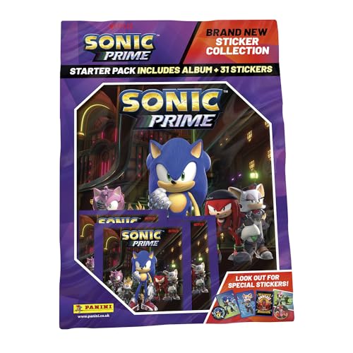 Sonic Prime Sticker Collection Starter Pack