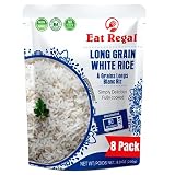 Eat Regal Long-Grain White Rice In Hood & Tray, Ready To Eat in 90 Seconds, Microwavable in just 90