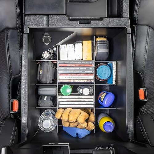 Image of Vehicle OCD - Center Console Divider and Tray Organizer for Toyota Tundra (2014-2021) - Made in USA - SLX502