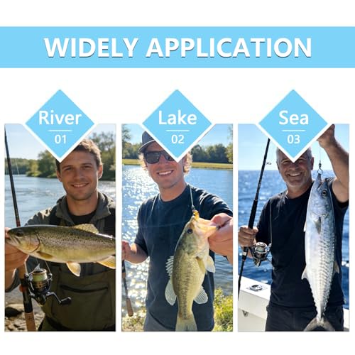 CHSMONB Fishing Lures for Freshwater and Saltwater, Lifelike Slow Sinking Bass Lures Multi-Jointed Swimbait for Bass Trout Crappie Walleye Pike, Must-Have Fishing Gear for Family Fishing Gear (5 Pcs) - image 4