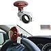 Aumo-mate Car/auto/Vehicle Handle Control Steering Wheel Knob Clamp Steering Wheel Spinner, Power Aid Balls (Mahogany Color)