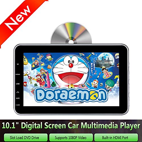 EinCar Car Headrest DVD Player Portable Monitor 10.1" HD 1080P Video Digital TFT