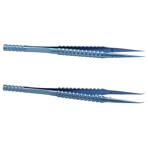 Miniatura 8 de Pinzas de punta fina Uds codo cabeza recta punta doblada aleación para aleación punta recta conjunto para codos herramienta de solución de problemas