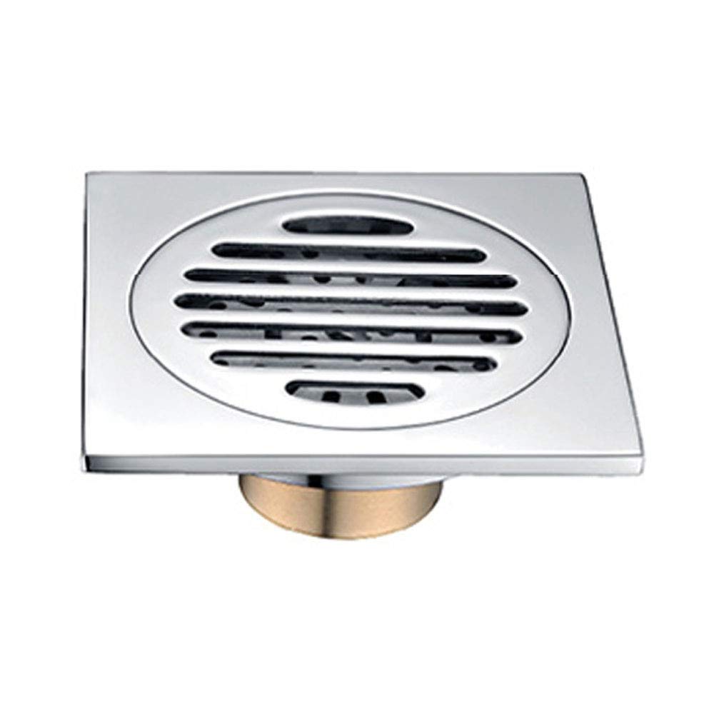 Scarico A Pavimento Ottone Quadrato Scarico Per Doccia Griglia