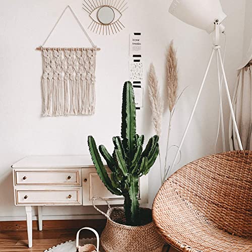 Aifun Macrame Cord 3Mm X 547Yd Not Dyed 100% Natural Cotton Macrame Rope, 4 Strand Twisted Cotton Cord Rope For Handmade Wall Hanging ,Plant Hangers, Crafts, Knitting, Gift Wrapping(3Mm X 500M) #TOP5