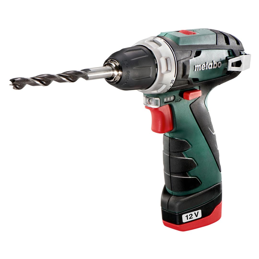 Metabo Powermaxx Basic Bs | 12V Cordless Drill Machine/Screw Driver With Light | One 2Ah Li-Power Battery Chuck Capacity 1-10Mm | 1400 Rpm | Torque Upto 34 Nm | 3 Year Warranty, Green (B0D5HC1FZN) Amazon Price History, Amazon Price Tracker