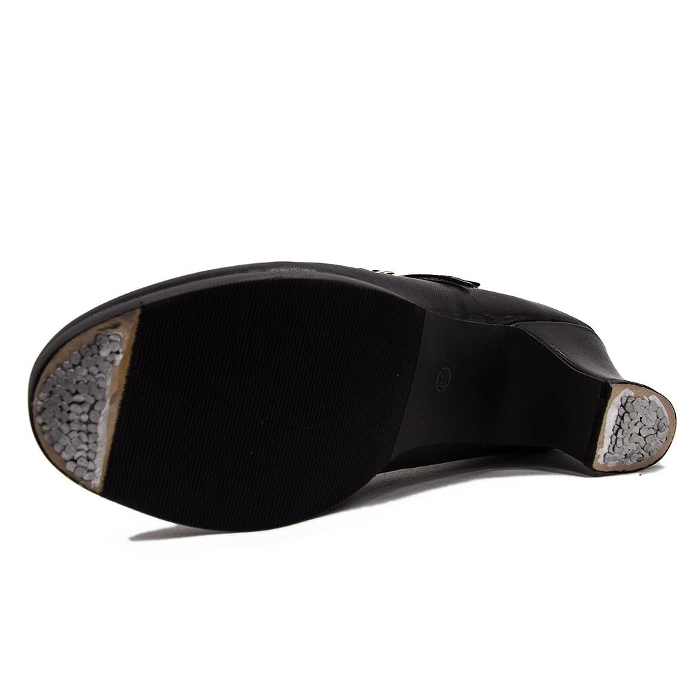 Zapato De Flamenco con Doble Suela y 2 Correas
