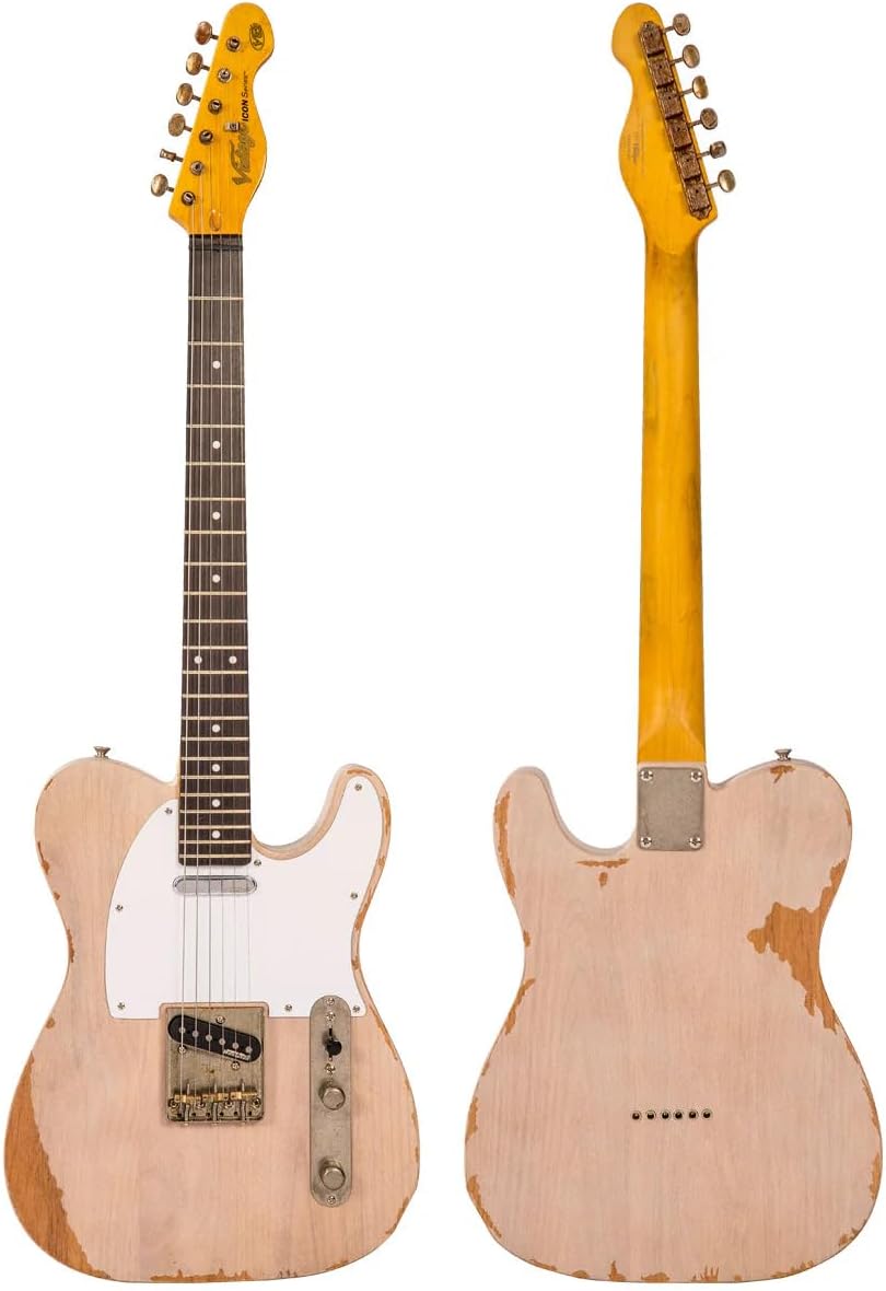 Vintage Guitars Icon V52 Electric Guitar - Butterscotch