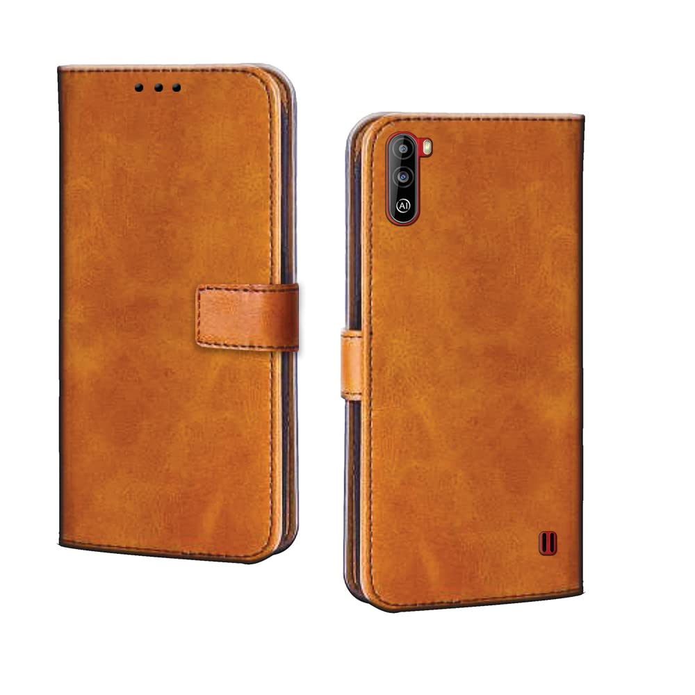 Inktree Lava Z2 Flip Case | with Card Pockets | Wallet Stand |Complete Protection Flip Cover for Lava Z2-Mango Beige (B0BNG1NRDJ) Amazon Price History, Amazon Price Tracker