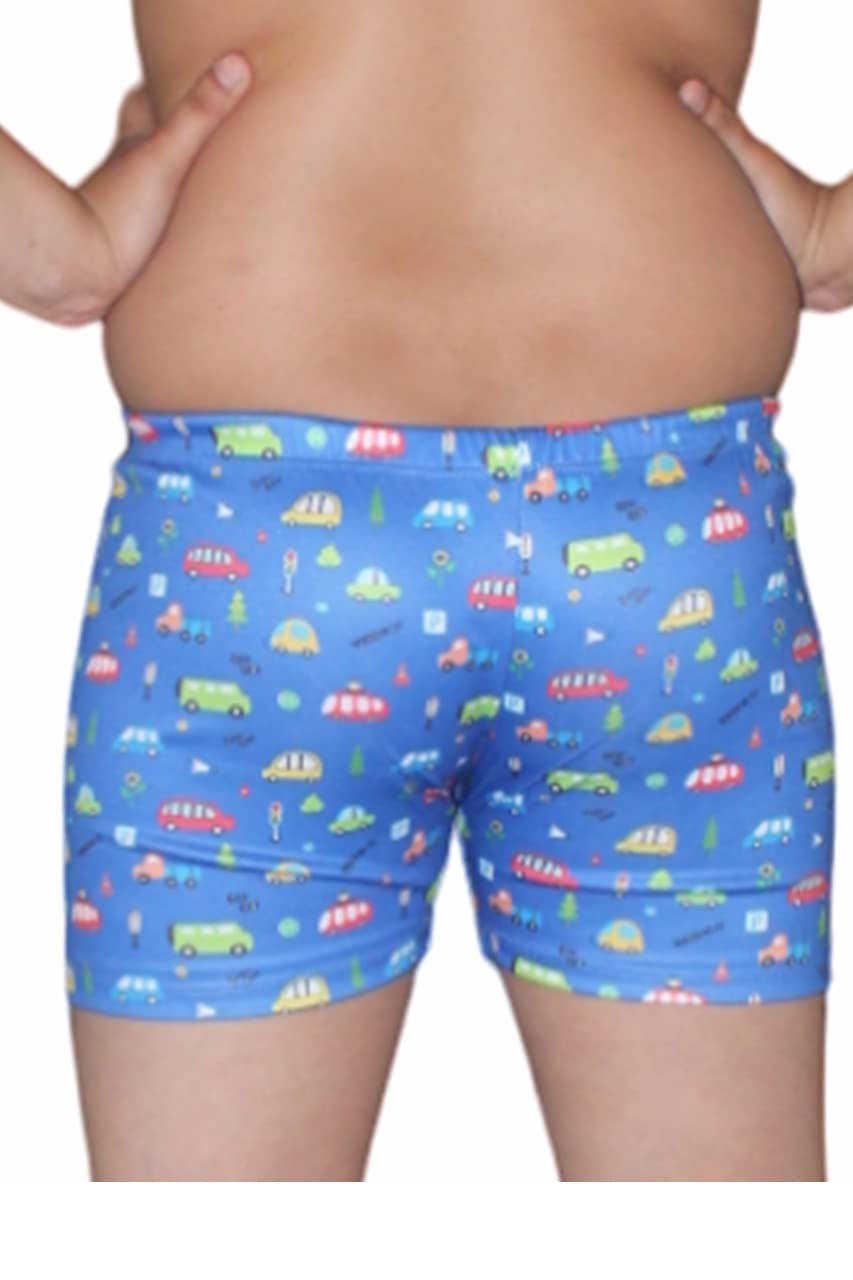 Aqua Holic Swimming Shorts | Swimwear | Swimsuit | Brief for Boys (2-3, Blue) 3