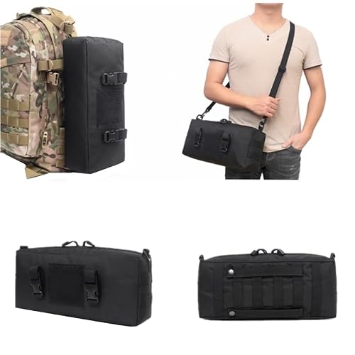 ProWildGear Grand sac banane de sport imperméable pour l'extérieur - Accessoire médical - Noir, Noir , Loisirs en plein air – vue 3