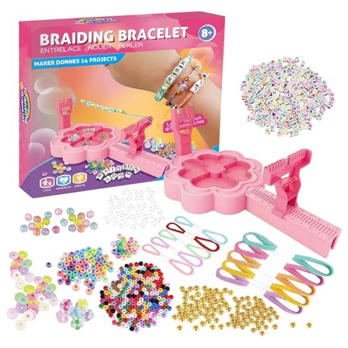 Kit de crear pulseras con dijes para acabar con el aburrimiento infantil mediante arte DIY