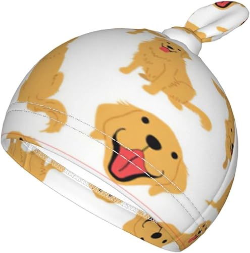 Miniatura 9 de Golden Retriever - Manta para bebé recién nacido con gorro, suave y elástica, manta para bebé, saco de envolver para niño y niña