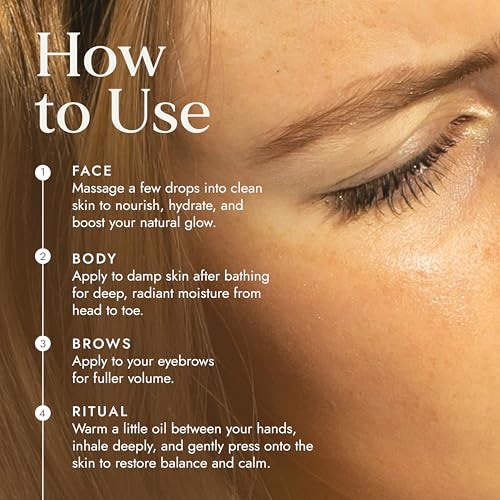 Fushi Organic Castor Oil Glow with Frankincense - Rejuvenate & Regenerate Skin - Reduce Blemishes & Imperfections 100% Pure Cold & Fresh-Pressed 100ml - Image 4