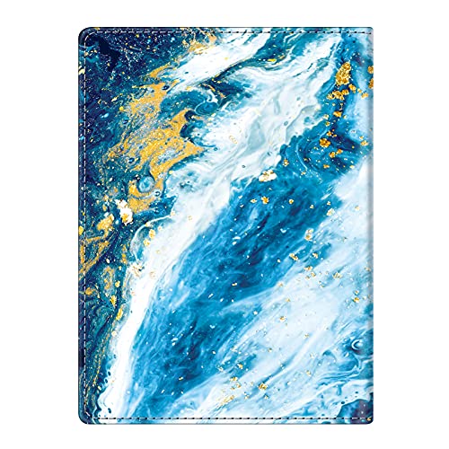 Image of FINTIE Passport Holder, Slim Travel Wallet RFID Blocking Card Case Cover Passport Cover Protector Essentials with Credit Card Slots for Women /Men | Slim