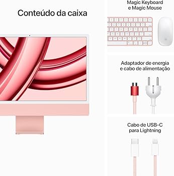 iMac. O computador desktop tudo em um da Apple com chip M3 (2023
