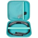 GWCASE Case Compatible with Glocusent/for Vekkia/for LITOM/for LEDGLE/for TAKKUI/for TSINGREE LED Neck Reading Light Book Light for Reading. Storage Carrying Holder for USB Cable (Box Only) -Green