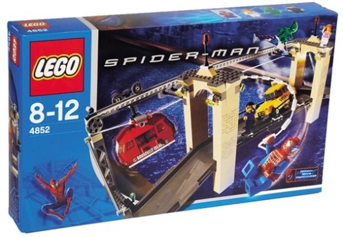 Preisvergleich Produktbild LEGO 4852 - Spider-Man gegen Green Goblin - Kräftemessen, 355 Teile
