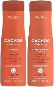 Kit Arvensis Cachos Naturais Shampoo + Condicionador - 300ml