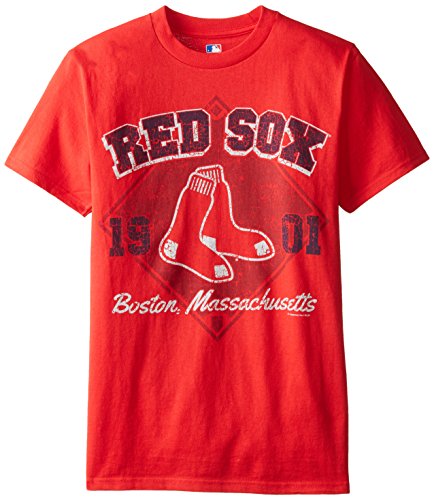MLB Boston Red Sox Men's 58J Tee, Red, X-Large