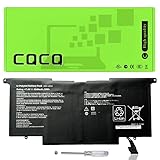 CQCQ C22-UX31 Laptop Battery for Asus Zenbook UX31A UX31E UX31 UX31A-R4004H UX31E-DH72 UX31KI3517A Laptop Ultrabook Series C23-UX31 C21-UX31 (7.4V 6840mAh/50Wh)