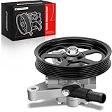 A-Premium Power Steering Pump with Pulley Compatible with Honda Odyssey 2005-2010, Pilot 2005-2008 & Acura MDX 2007-2013, V6 3.5L 3.7L, Replace # 56110RGL305, 56110RGLA01