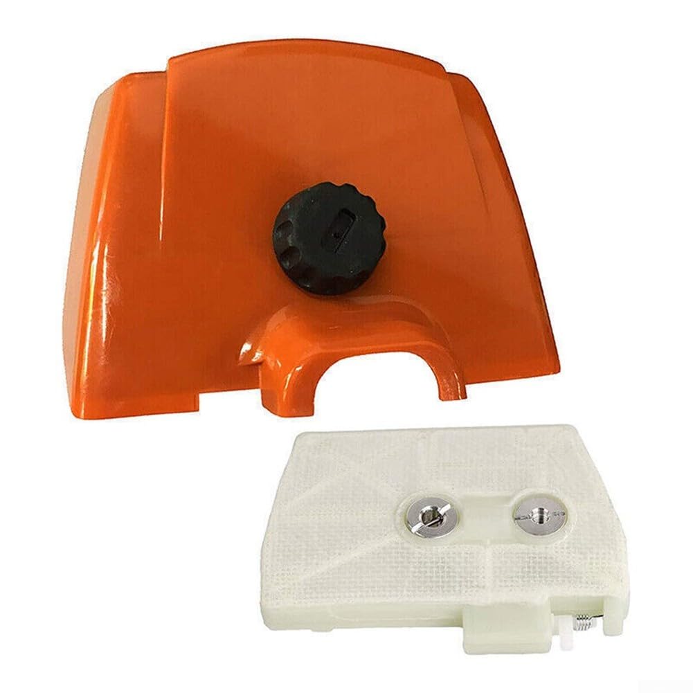 Yuanpgky Heckgriff Kraftstofftank Gehäusebaugruppe Ersatz für 038/038AV/MS380 Kettensägen - Set mit Luftfilter, Kraftstoffleitung und Ölfilter