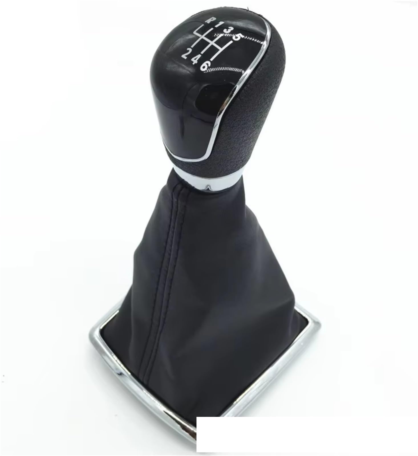 Tudexx One Color Car Gear Shift Knob Head Compatible With Focus Mk3 2011 2012 2013 5/6Speed Gear Shift Knob Gaiter Boot Cover Shifter Lever Handle Gear Stick Head