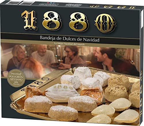 Bandeja De Dulces De Navidad ( Christmas Sweets Selection) Net.Wt 270g