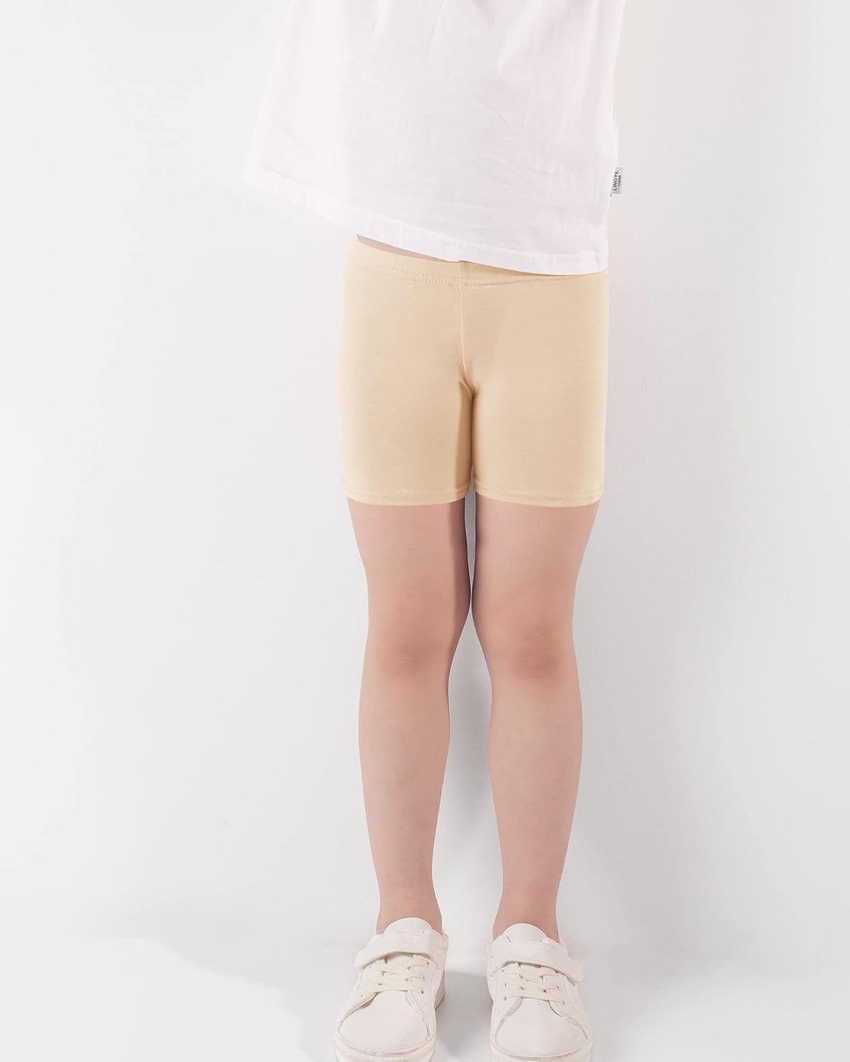 BOOPH Girls Bike Shorts Cartwheel Dance Shorts for Kids Under Dress 3 Pack - Image 2