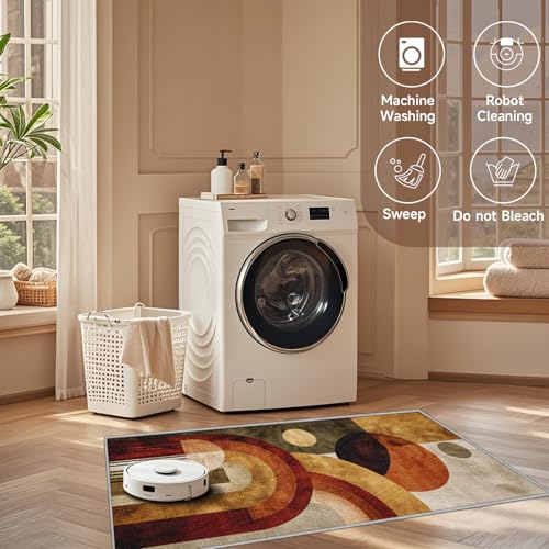 Tapis de passage géométrique extra long pour sublimer le salon - 7