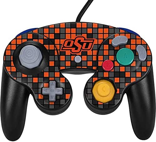 Skinit Decal Gaming Skin Compatible with Nintendo Gamecube Controller - Officially Licensed Oklahoma State University OSU Ride Em Cowboy Design
