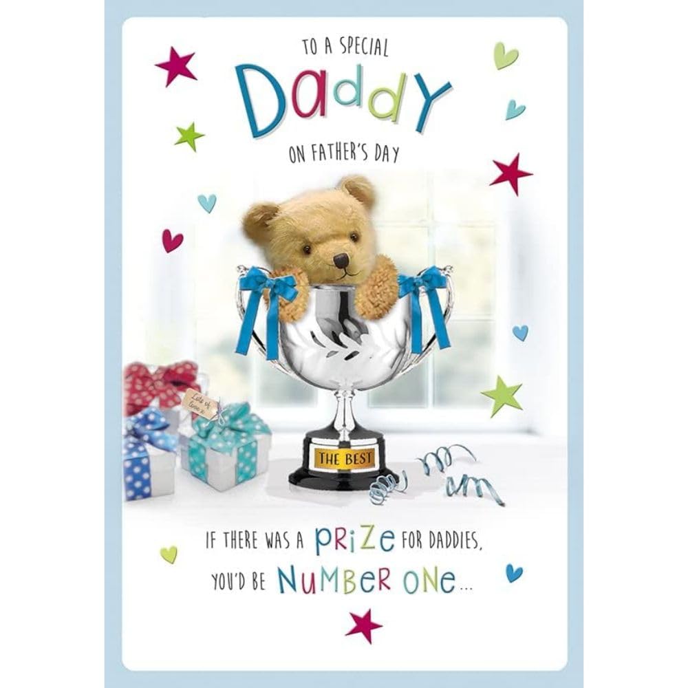 Regal Publishing Character Father's Day Card Daddy - 9 x 6 inches (C88261)