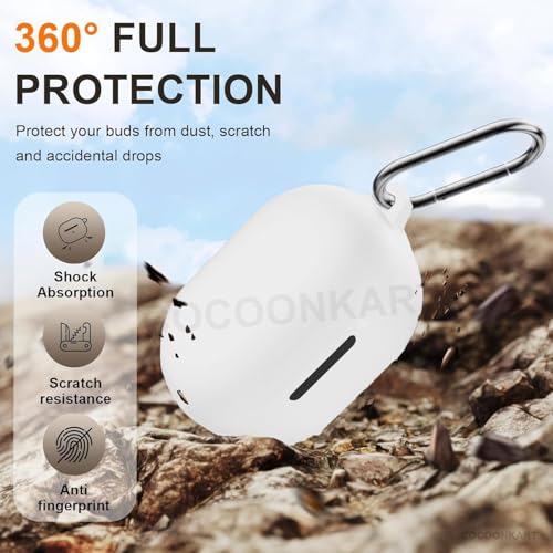 Image of Soft Silicone Case Cover for Bosee New QuietComfort (2024) -White