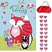 "Valentines Day" Pin the Heart on the Fox Party Game Valentine's Day Decorations