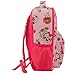 AI ACCESSORY INNOVATIONS Strawberry Shortcake 16” Backpack With Front Pocket for Girls, Allover Print Bookbag featuring Strawberry & Custard, Pink