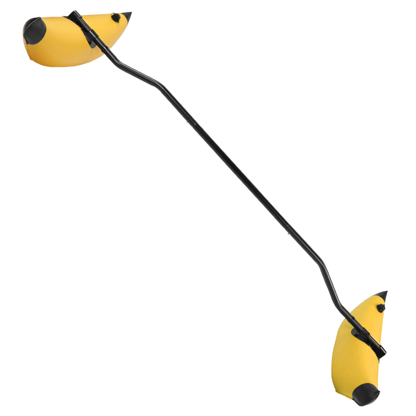 Stabilizzatore a braccio per kayak, stabilizzatore gonfiabile per kayak con lavorazione fine, per canoa kayak (giallo)