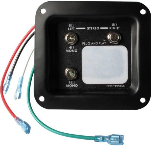 Jack plate - Mono/Stereo Plug and Play