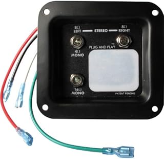 Jack plate - Mono/Stereo Plug and Play