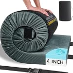HomeMate Memory Foam Camping Mattress Pad: Portable Car Sleeping Pad