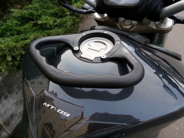 Poignée De Réservoir Moto TONIXY Pour Yamaha FZ1, FZ6, R1, R6 - Alliage Aluminium CNC, Noir - Support Passager Sécurisé, Installation Facile