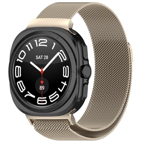 Bracelet acier Galaxy Watch Ultra 47mm SERDAS sans irritation